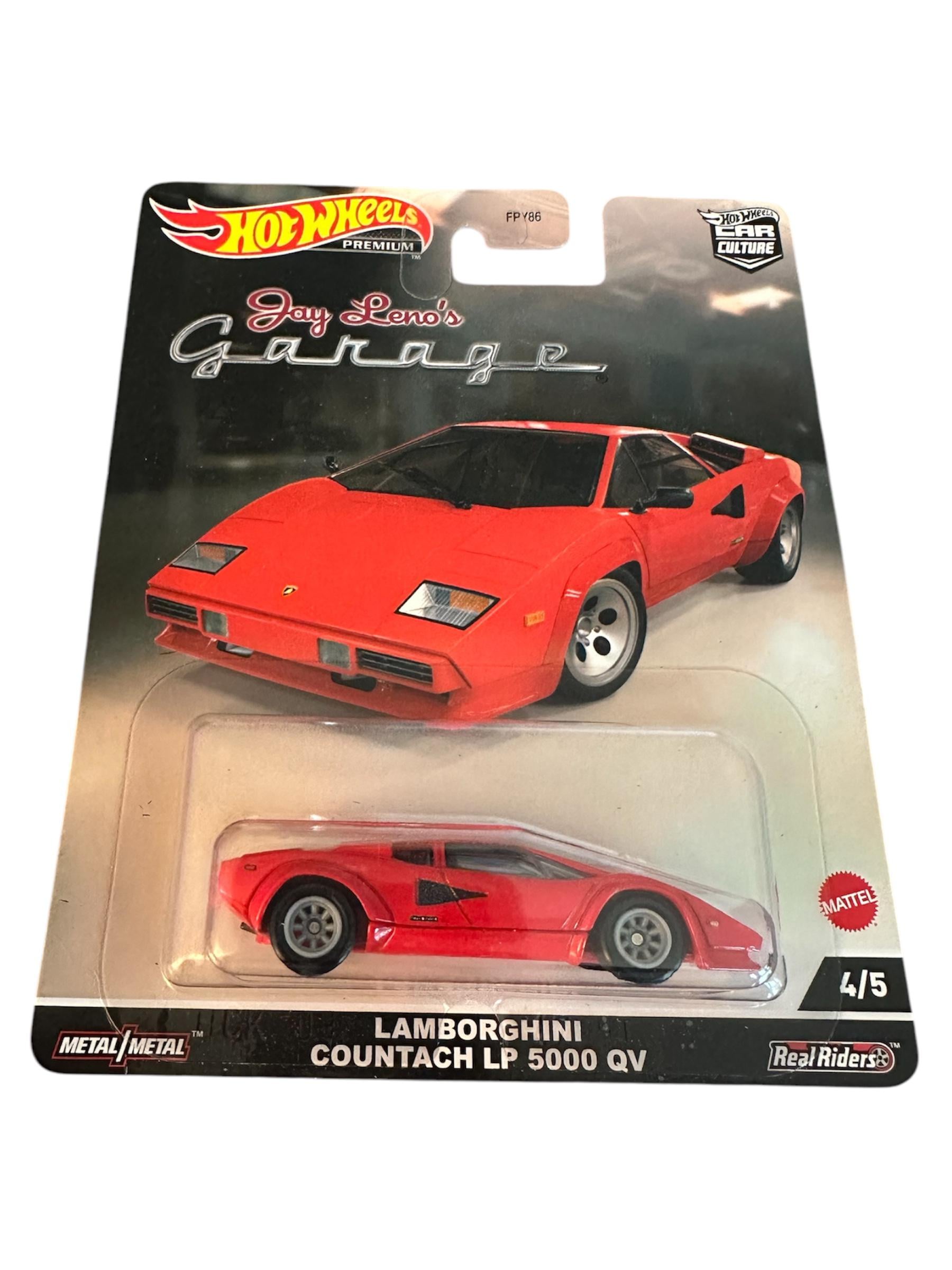 ホットウィール　プレミアム　カーカルチャー　ジェイレノガレージ プレミアムコレクターセット「Jay Leno's Garage」のラインナップ