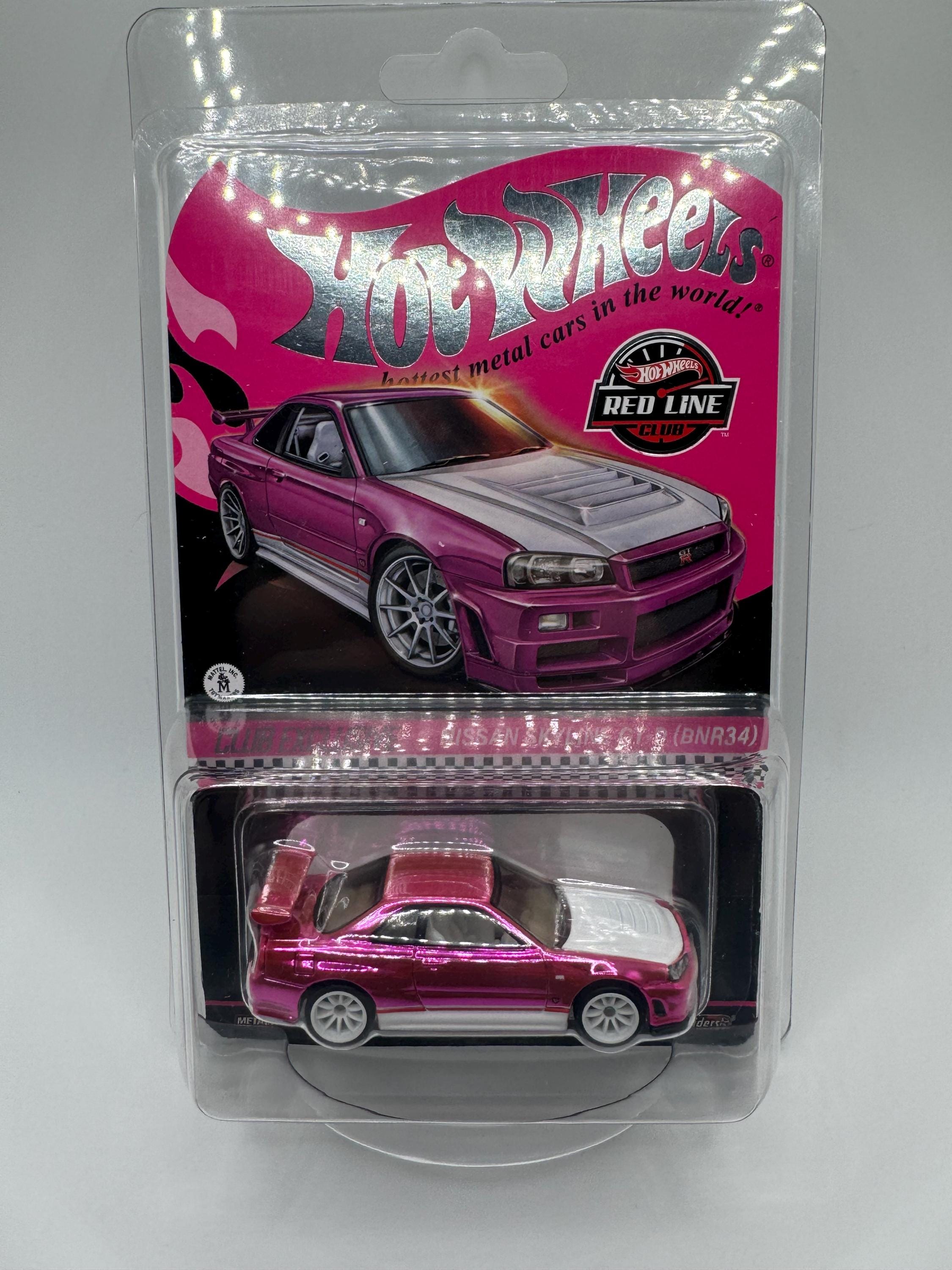 hotwheels rlc r34 ピンク ホットウィール gtr スカイライン Hot Wheels RLC Exclusive Pink Editions Nissan Skyline GT-R