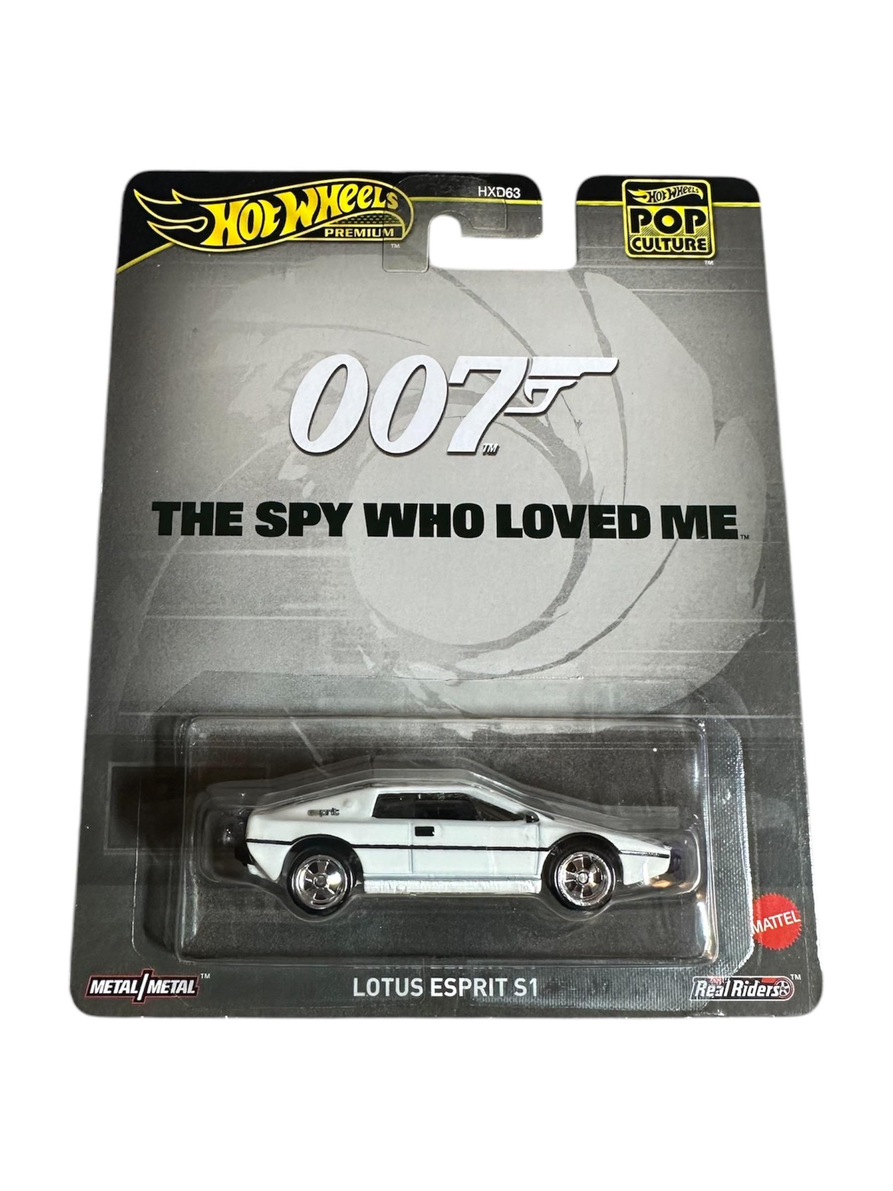 Hot Wheels Premium 007 Series Lotus Espirit S1 - Gift for