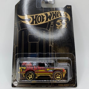 Range Rover Classic Black 55e anniversaire Hot Wheels - Cadeau pour collectionneur
