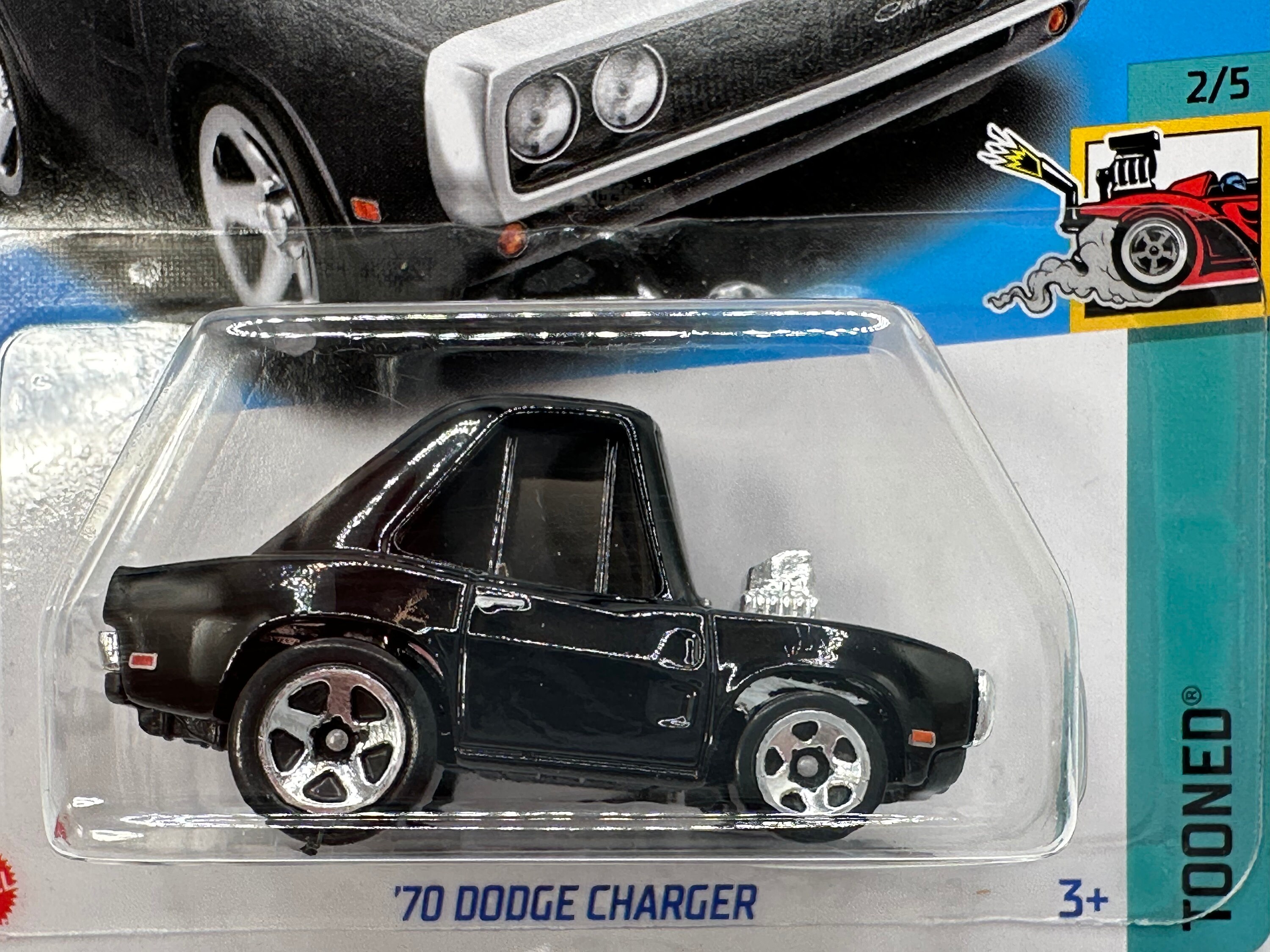 Hot Wheels '70 Dodge Charger Fast & Furious Tooned - Gift for