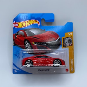 Hot Wheels &#39;17 Acura NSX Die-cast Car 148/250 - Gift for collectors
