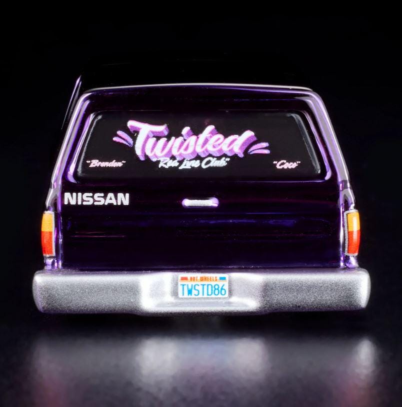 ホットウィール 1986 日産 720 キングキャブ RLC - コレクターへの