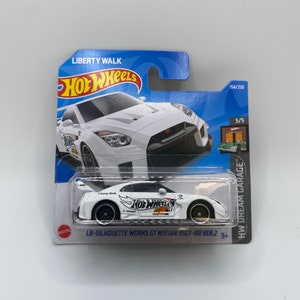 Hot Wheels Liberty Walk Silhouette Works GT Nissan 35GT White