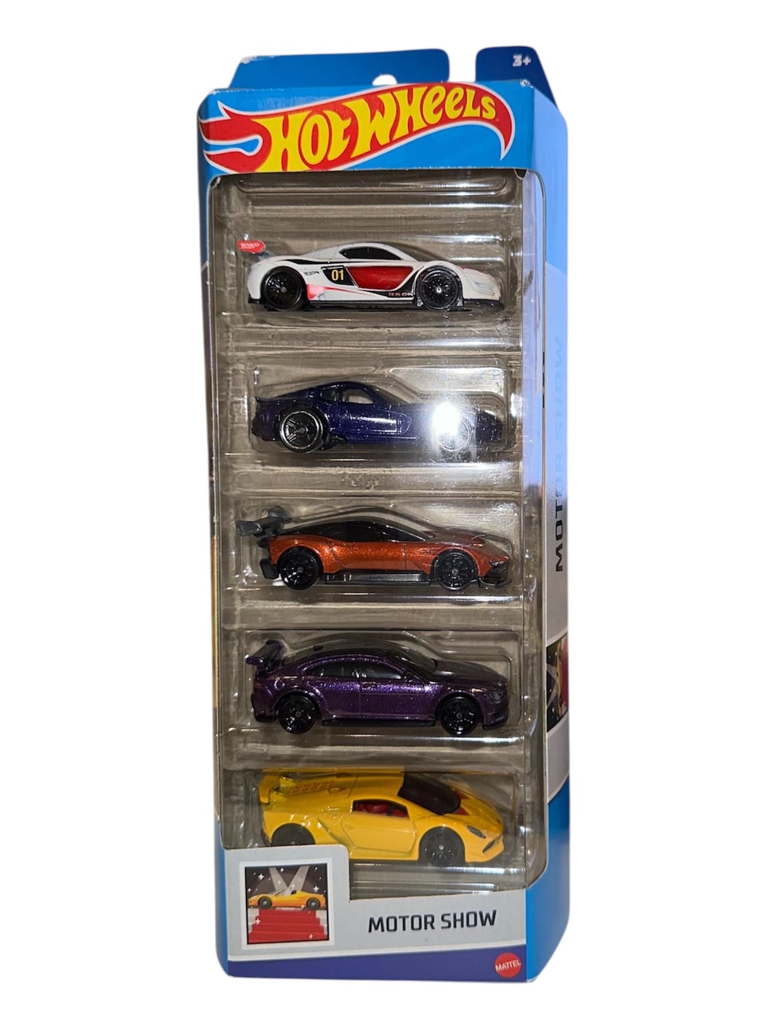 Hot Wheels Motor Show 5-pack Gift for Collectors
