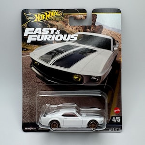 Hot Wheels Fast & Furious &#39;69 Ford Mustang Boss 302 - Gift for collectors