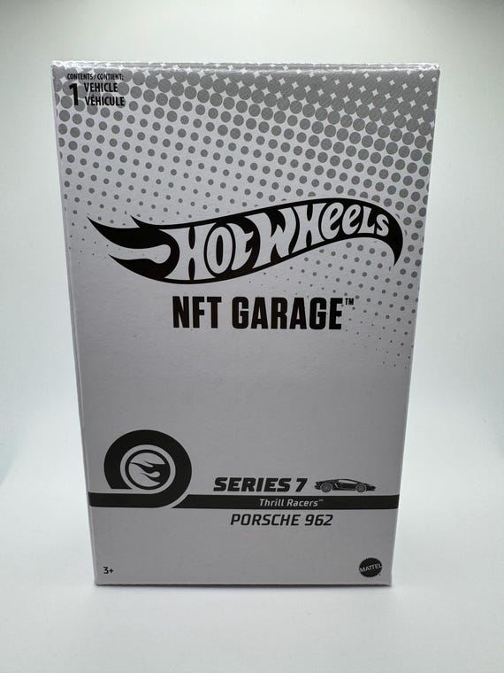Hot Wheel Porsche 962 Garage Series 7 Super Rare - Gift for