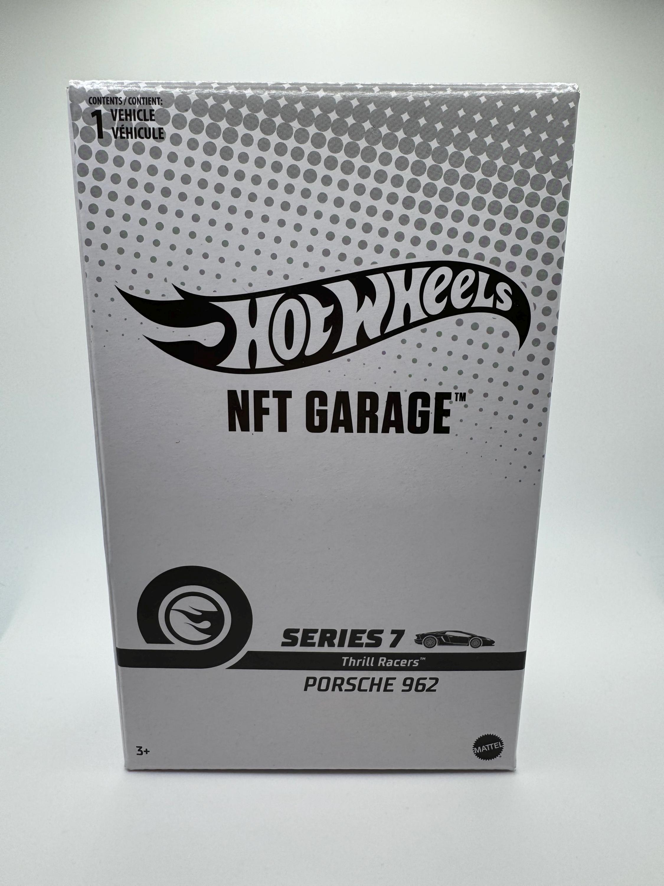 Hot Wheel Porsche 962 Garage Series 7 Super Rare - Gift for