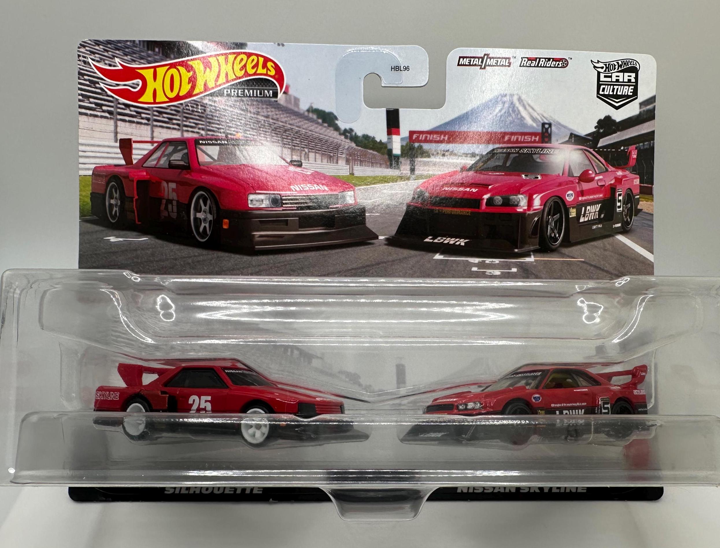 ミニカー Hotwheels PREMIUM Nissan GT-R MINIGT set IN HAND* 2022 Hot Wheels Premium 2 Pack NISMO Nissan Skyline GT-R