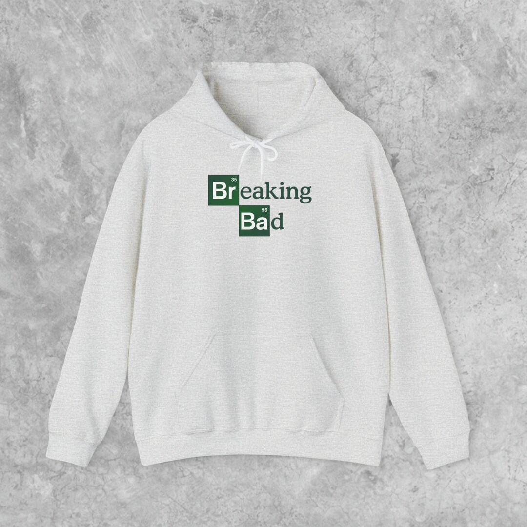 Breaking Bad Hoodie Sweatshirt TV Show Series Homage Walter White Jesse Pinkman Funny Sweatshirt