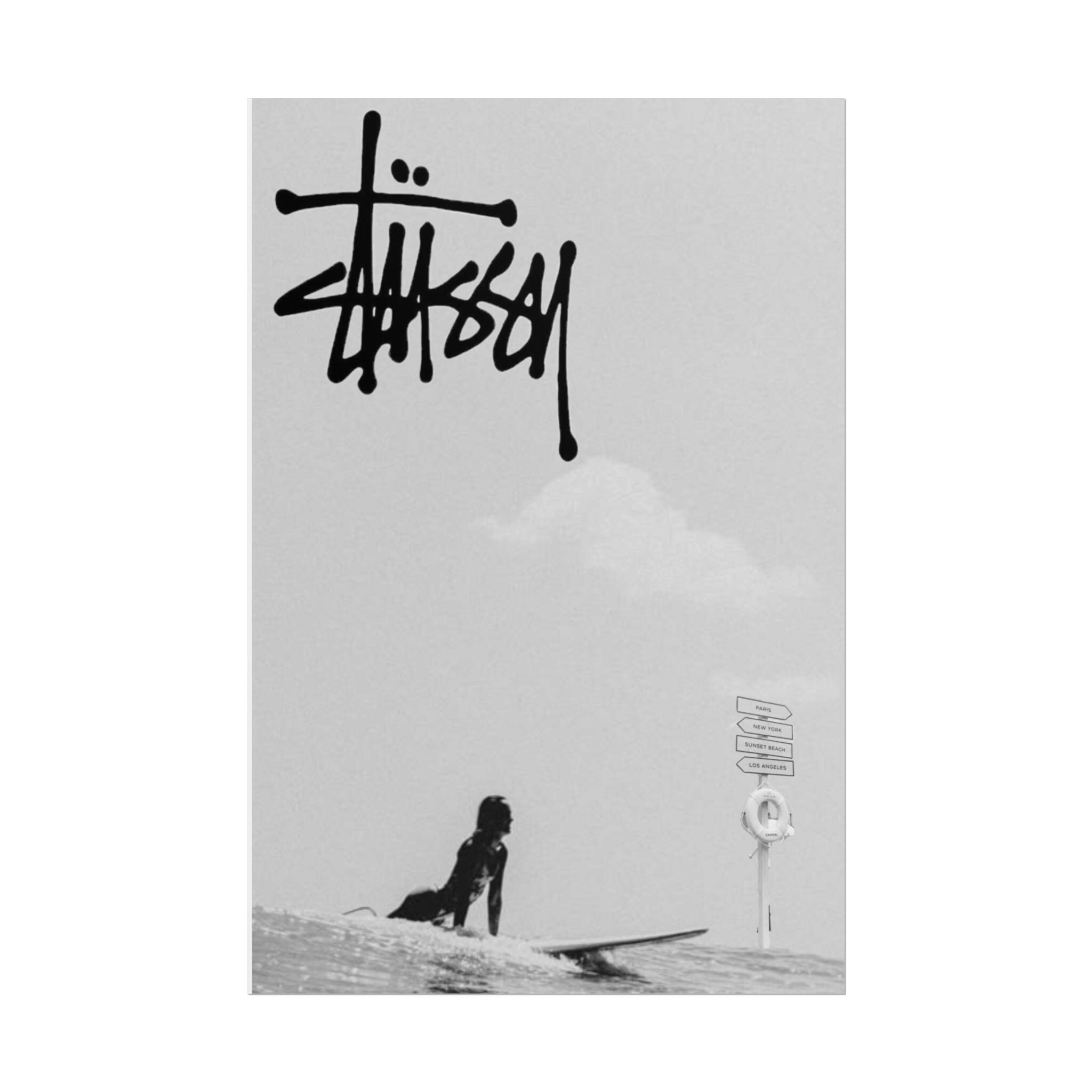 Stussy Vintage Poster - Etsy