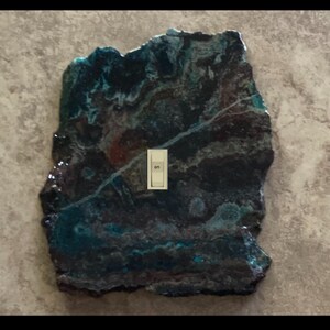 Polished Phoenix Stone Light Switch Cover Plate