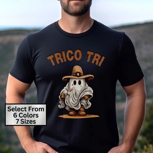 Funny Spanglish Halloween Spooky Mexican Ghost Shirt Trick or Treat Gift for Dad, Mexican Halloween T-shirt, Latin Tshirt, Trico Tri