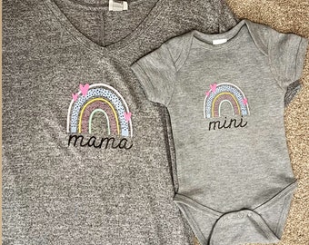 Mother’s Day matching baby outfit