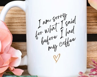 Funny Coffee Mug, Sarcastic Mug, Funny Coffee Cup, Sarcastic Coffee Mug, Gift for Coworker, Funny Mugs, Mugs with Quotes, Funny Gift Ideas