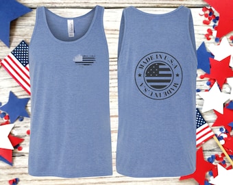 4. Juli Tank Top, 4. Juli, 4. Juli Tank, Tank Top, Herren Tank Top, Amerika, 4. Juli, 4. Juli Shirt, Tank
