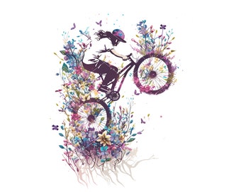 BMX png sublimation design #05, BMX clipart and silhouette, vector graphics for creative instant download