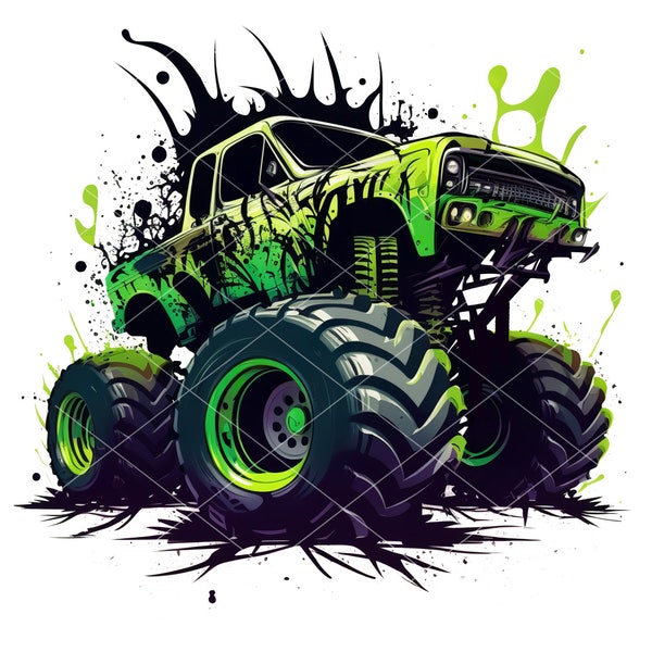 Cool Monster truck png sublimation designs #08, monster truck svg, off road png, truck png, jpeg, clipart, digital download