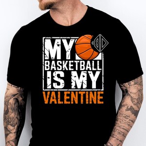 Il mio basket è il mio San Valentino Png, Divertente San Valentino Png, Buon San Valentino, Anti Valentine Png, Maglietta da basket di San Valentino Png,