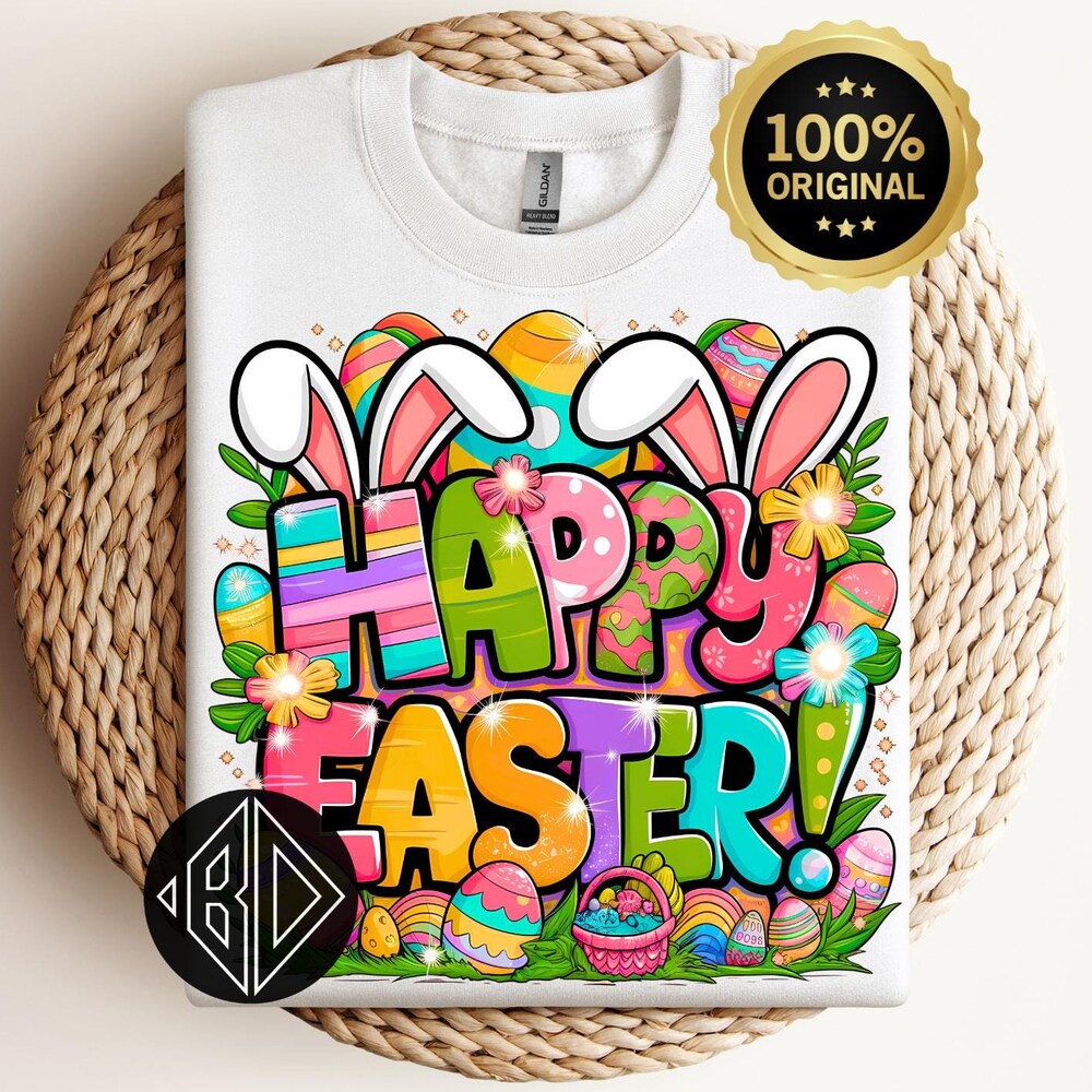 Easter Bunny, Easter Egg Png, Easter For Kids,,Happy Easter Png, Retro Easter Png, Funny Easter Png, Vibrant Easter Day Png Moderndaydecors
