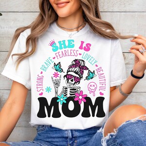 Mother&#39;s Day Shirt Design, Motherhood Sublimation Designs Downloads, Skull Mama PNG, Mama PNG, Sarcastic Mom, Mom Life,