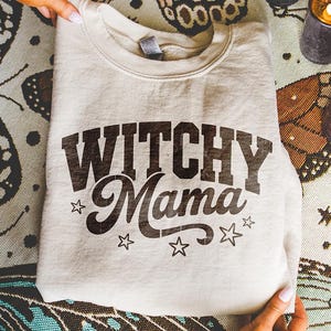 Witchy Mama Png, Cute Mom Halloween Png , Fall Season, Spooky Vibes, Cute Halloween, Spooky Season Png, Halloween PNG,