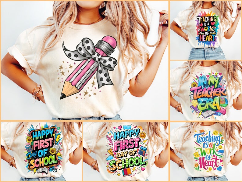 School Bundle 45 Bonus Best Sellers Retro Shirt Design PNG , Mug