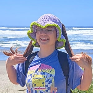 Big Ass BUN-ket Hat Pattern | Crochet Space Bun Hat Pattern | Chunky Bucket Hat with Bun Holes – Easy, Fast, Funky Summer Crochet Bucket Hat