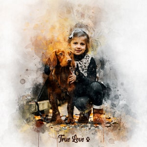 Retrato de mascota en acuarela a partir de una foto Retrato de mascota personalizado Retrato de perro y gato Ilustración de mascota Dibujo de retrato de perro personalizado Regalo por la pérdida de una mascota