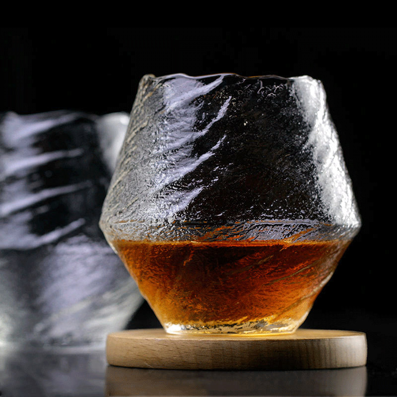 Japanese Snow Whisky Glass Japanese Inspired Handblown Etsy Australia