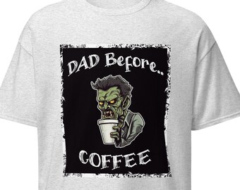 Zombie Dad Coffee T-Shirt: Father's Day Gift