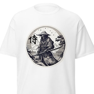 Samurai Anime T Shirt, For Fans Of Manga, Anime Shirt, Gift for Japanese Culture Enthusiasts, Samurai T Shirt, Warrior Shirt