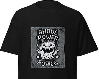Grunge Ghost Halloween T-Shirt, Spooky Season Tee