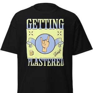 Immer verputzt T-Shirt für Bier Tag Shirt für Oktoberfest Bier Festival Geschenk für ihn Vatertag Shirt Geschenk für Bier-Liebhaber-T-Shirt