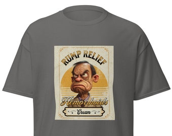 Hemorrhoids Cream T-Shirt | Funny Rump Relief Graphic Tee