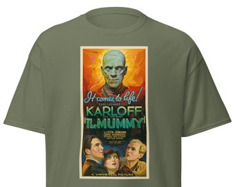 The Mummy movie shirt of vintage shirt for Halloween Gift shirt Halloween Shirt for Trick or Treat T-Shirt classic Horror Movie Shirt