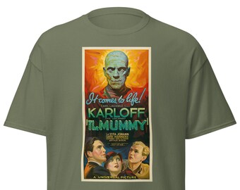 The Mummy Movie T-Shirt, Classic Horror Halloween Gift