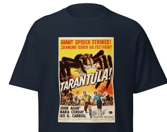 Tarantula Movie Poster T-Shirt, Classic Horror Film Tee