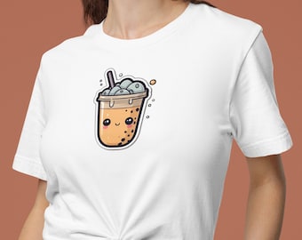 Thai Bubble Tea T-Shirt, Boba Lover Gift