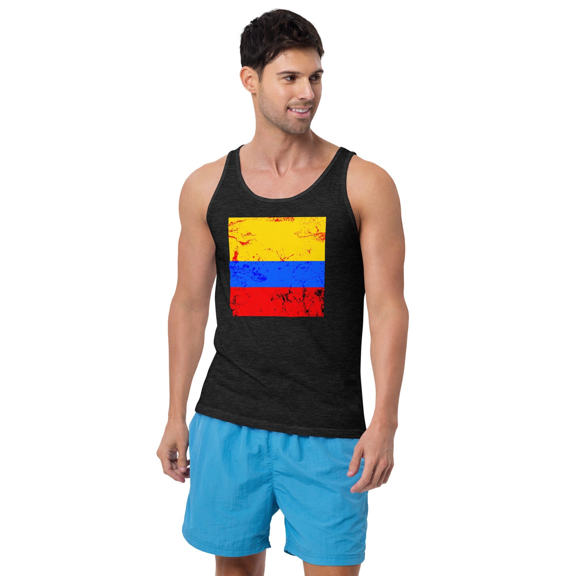 Colombian Pride Unisex tank top, Colombian independence, Colombian Flag, Colombiano, Colombiana, Paisa, Parcero, Parcera
