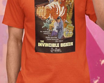 Vintage Kung Fu Movie Poster T-Shirt - 5 Fingers of Death