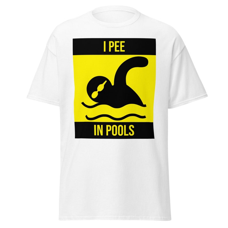 I Pee in Pools Tshirt for Summer Pool Gift for Pranksters Shirt for