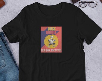 Duck Norris Kung Fu T-Shirt, Funny Duck Lover Gift
