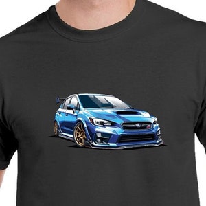 WRX STI Inspired T-Shirt Gift for JDM Japanese Car Enthusiast