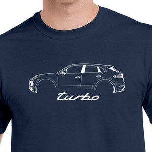 Cayenne Turbo T Shirt for 911 Turbo Enthusiast Gift for Car Lovers