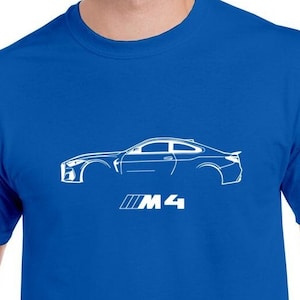 M4 G82 Inspired Shirt Minimalist European Automobile Apparel Bimmer Enthusiast Clothing