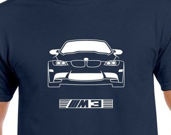 E92 M3 Inspired Front Profile Shirt with Minimalist Design Shirt