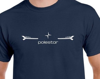 Electric Car Polestar Headlight EV Tee Unisex Heavy Cotton T-Shirt