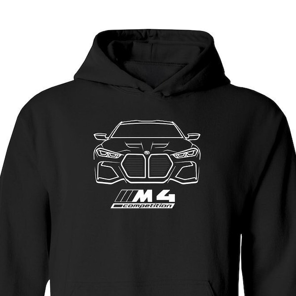 Hooded Sweater Pullover M4 Competition G82 Inspired Minimalist Hoodie