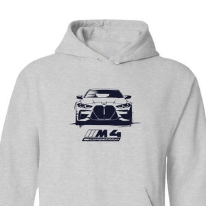G82 M4 Competition Inspired Minimalist Pullover Unisex Heavy Blend Hooded Sweatshirt Pullover